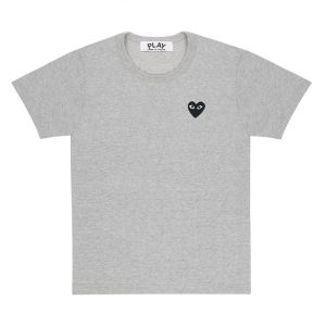 PLAY BASIC T-SHIRT BLACK EMBLEM