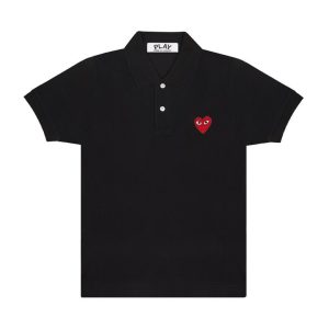 PLAY POLO RED EMBLEM (BLACK)